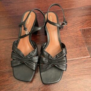 Reformation Ribbon Block Heels